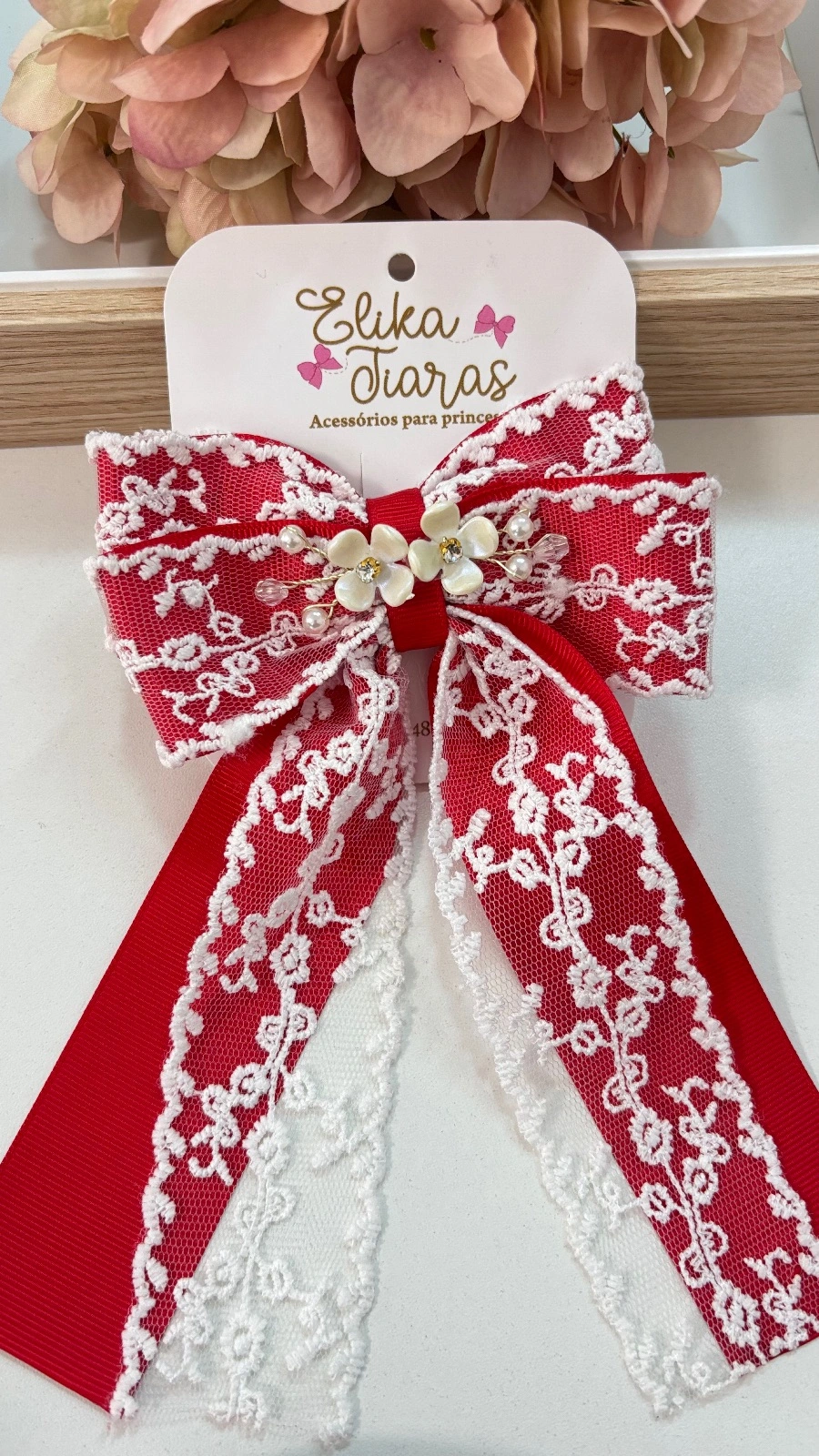 LAÇO DE RENDA ARAMADO