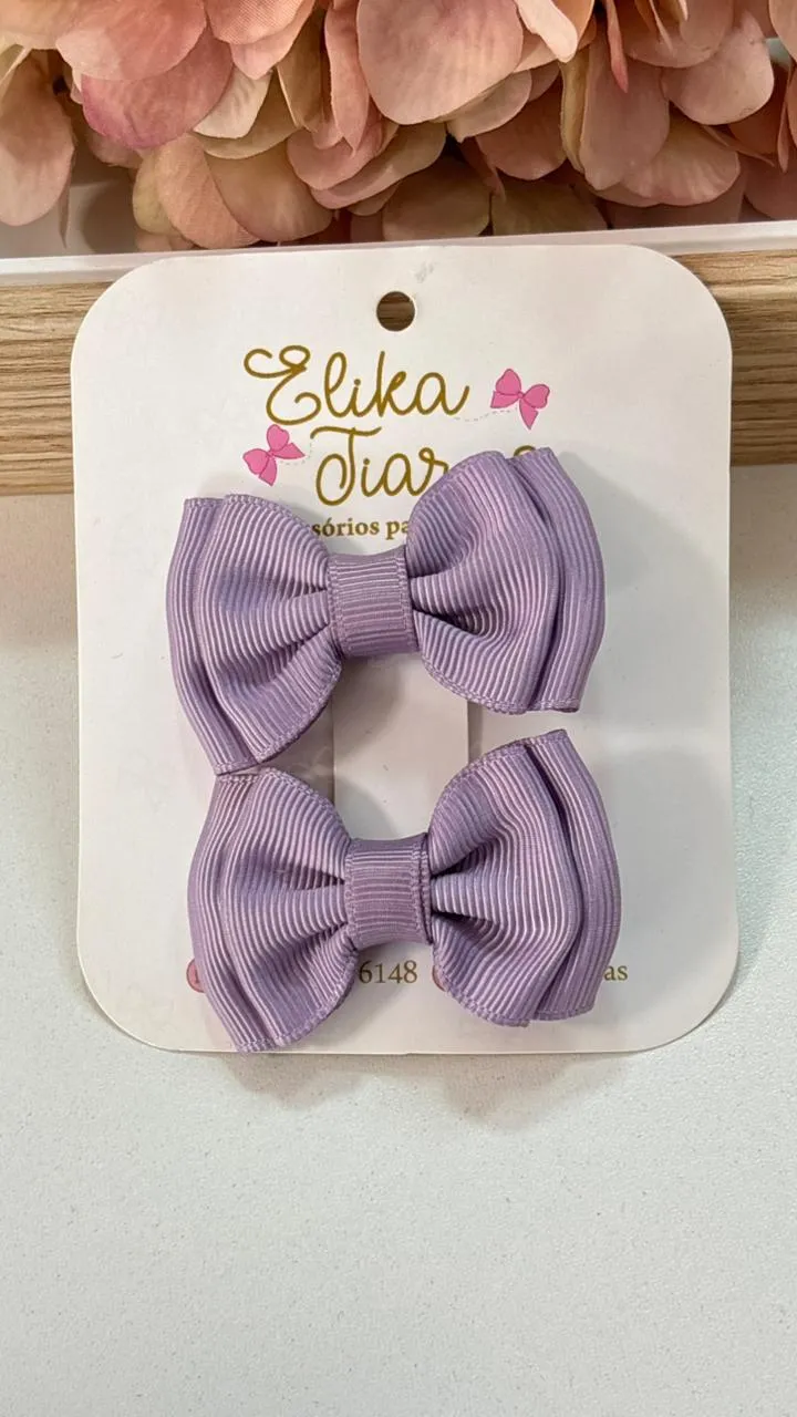 LAÇO PAR GRAVATINHA GORGURÃO - LAÇO GRAVATINHA GORGURÃO  LILÁS 462