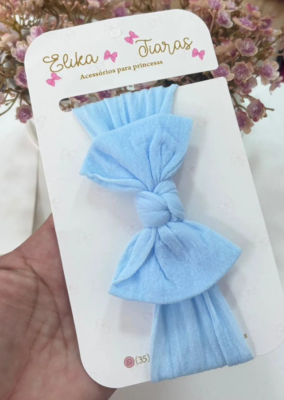 FAIXA TURBANTE - FAIXA TURBANTE AZUL