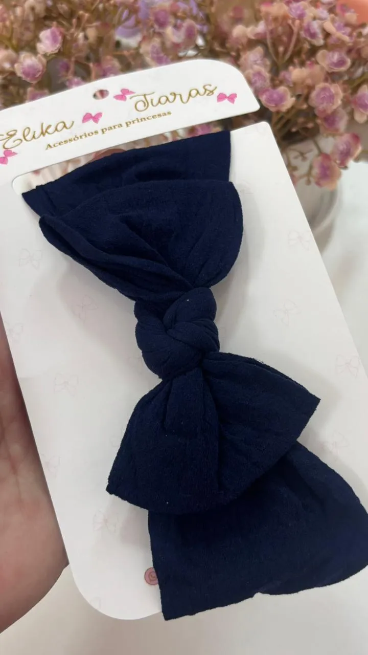 FAIXA TURBANTE - FAIXA TURBANTE  AZUL MARINHO