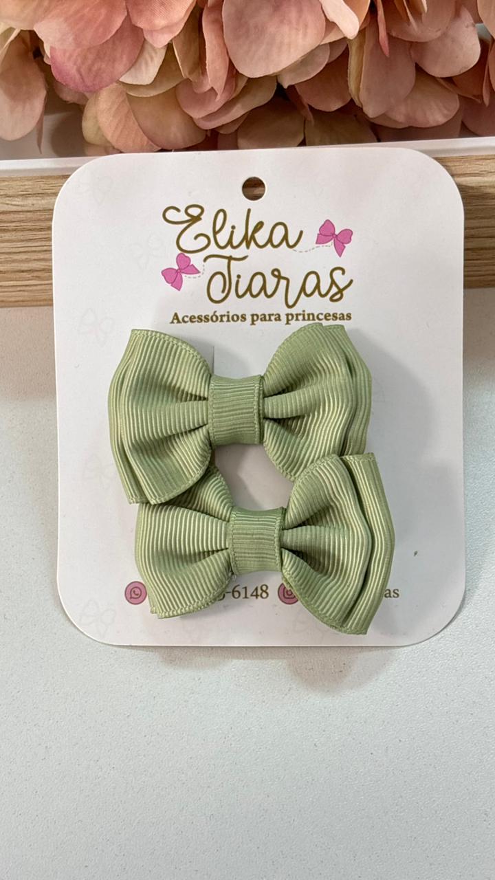 LAÇO PAR GRAVATINHA GORGURÃO - LAÇO GRAVATINHA GORGURÃO VERDE 567