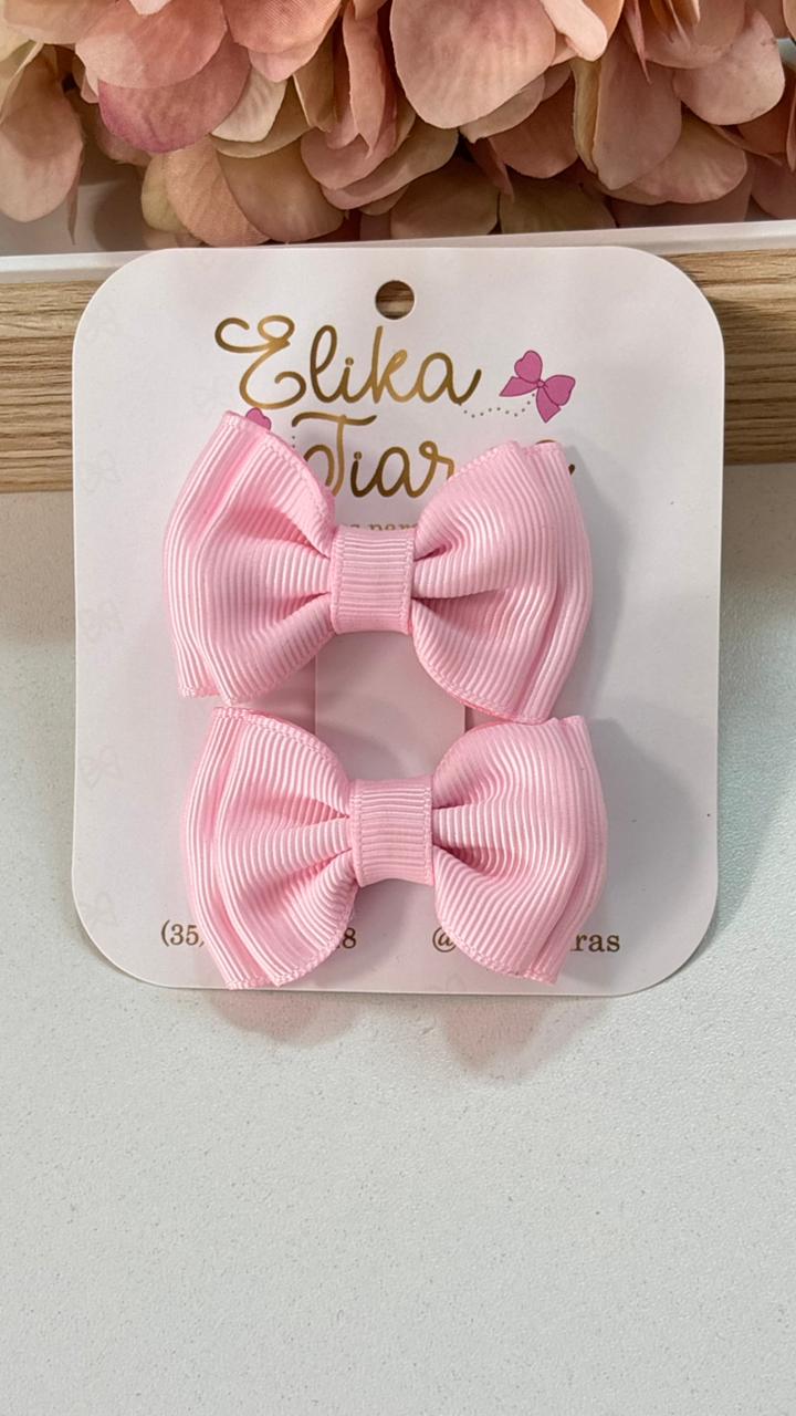 LAÇO PAR GRAVATINHA GORGURÃO - LAÇO GRAVATINHA GORGURÃO ROSA CLARO