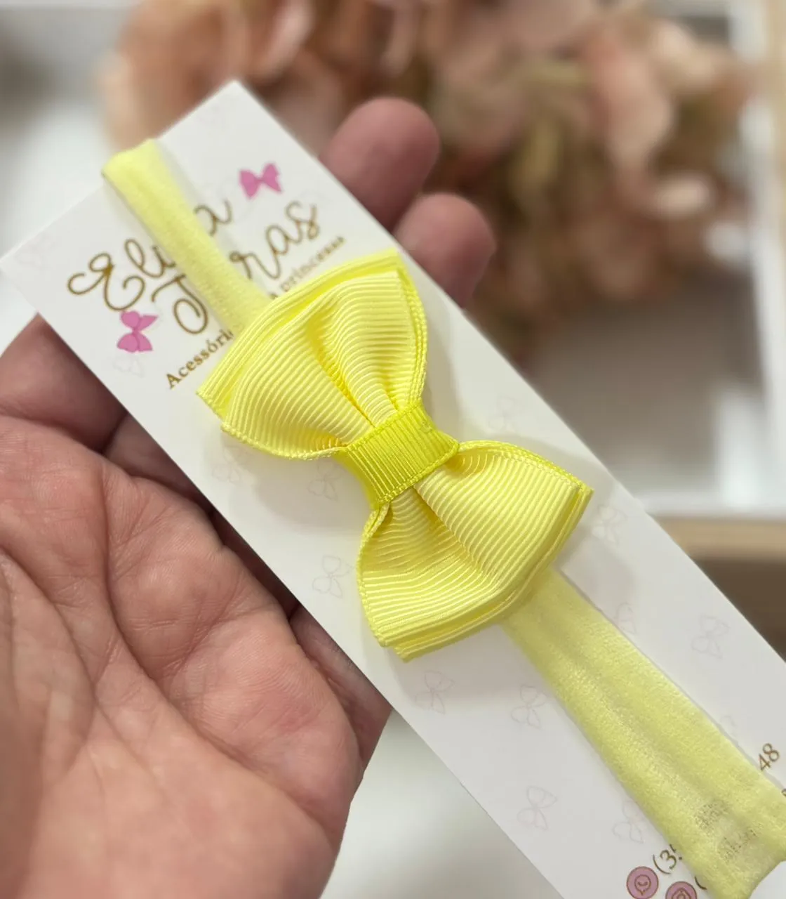 FAIXA GRAVATINHA BÁSICA - FAIXA GRAVATINHA   AMARELO367