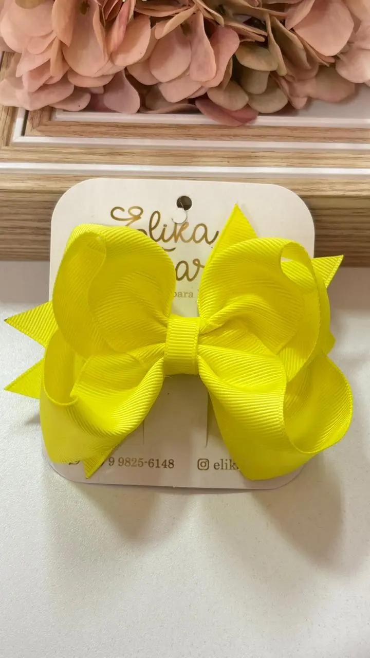 LAÇO BOUTIQUE G - LAÇO BOUTIQUE G AMARELO 525